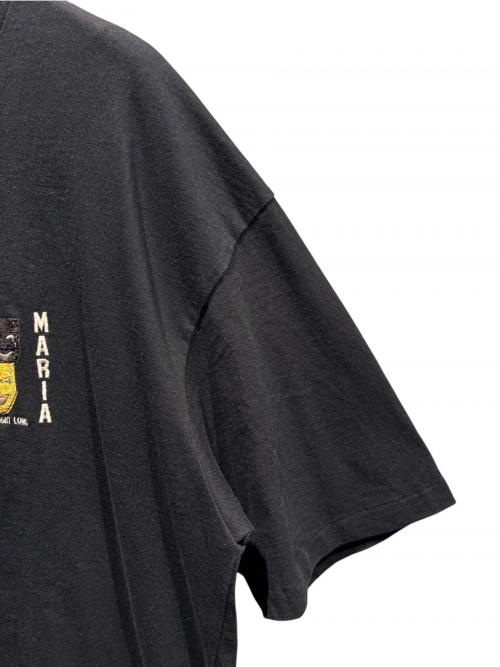 WACKO MARIA（ワコマリア）WACKO MARIA (ワコマリア) WASHED HEAVY WEIGHT CREW NECK T-SHIRT ブラック サイズ:Mの古着・服飾アイテム