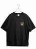 WACKO MARIA（ワコマリア）の古着「WASHED HEAVY WEIGHT CREW NECK T-SHIRT」｜ブラック