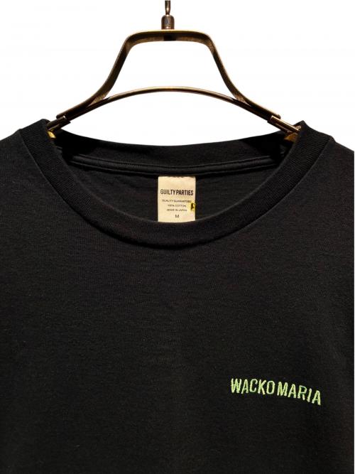 WACKO MARIA（ワコマリア）WACKO MARIA (ワコマリア) WASHED HEAVY WEIGHT CREW NECK T-SHIRT ブラック サイズ:Mの古着・服飾アイテム
