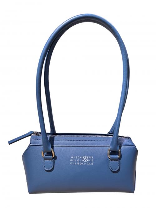 MM6 Maison Margiela（エムエムシックスメゾンマルジェラ）MM6 Maison Margiela (エムエムシックスメゾンマルジェラ) ショルダーバッグ ブルー サイズ:-の古着・服飾アイテム