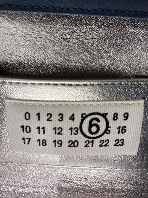 MM6 Maison Margiela（エムエムシックスメゾンマルジェラ）MM6 Maison Margiela (エムエムシックスメゾンマルジェラ) ショルダーバッグ ブルー サイズ:-の古着・服飾アイテム