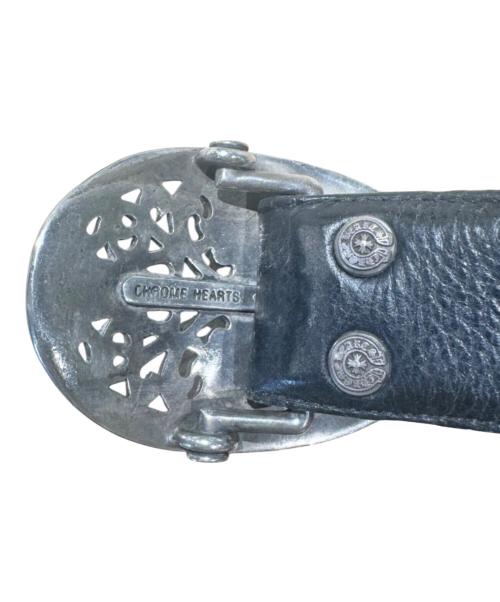 CHROME HEARTS（クロムハーツ）CHROME HEARTS (クロムハーツ) クラシックオーバクロスベルト ブラック サイズ:32の古着・服飾アイテム