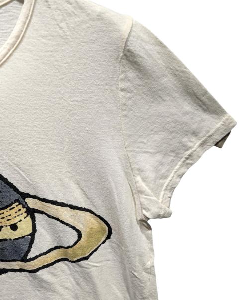 Vivienne Westwood RED LABEL（ヴィヴィアンウエストウッドレッドレーベル）Vivienne Westwood RED LABEL (ヴィヴィアンウエストウッドレッドレーベル) Vivienne Westwood RED LABEL鳥とオーブ 半袖Tシャツ ホワイト サイズ:3の古着・服飾アイテム