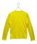 中古・古着 Vivienne Westwood (ヴィヴィアンウエストウッド) 長袖カットソー イエロー サイズ:48：9000円