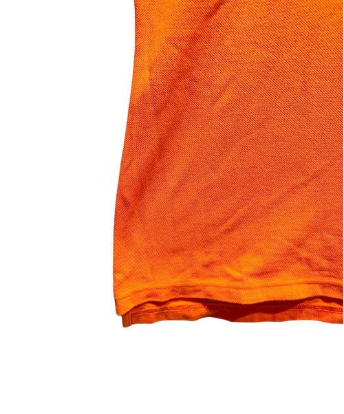 Vivienne Westwood（ヴィヴィアンウエストウッド）Vivienne Westwood (ヴィヴィアンウエストウッド) オーブ ブルーライン ポロシャツ オレンジ サイズ:48の古着・服飾アイテム