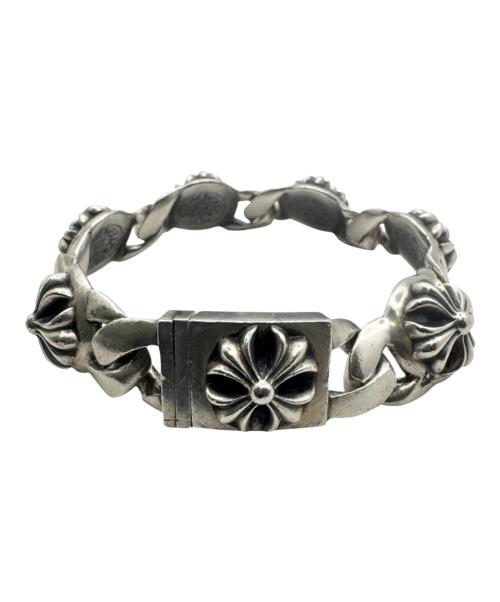 CHROME HEARTS（クロムハーツ）CHROME HEARTS (クロムハーツ) クロスリングブレス プラスパンク サイズ:19cmの古着・服飾アイテム