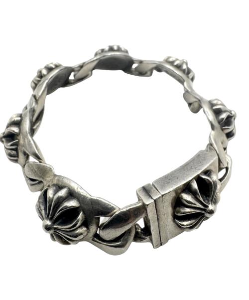 CHROME HEARTS（クロムハーツ）CHROME HEARTS (クロムハーツ) クロスリングブレス プラスパンク サイズ:19cmの古着・服飾アイテム