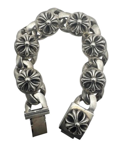 CHROME HEARTS（クロムハーツ）CHROME HEARTS (クロムハーツ) クロスリングブレス プラスパンク サイズ:19cmの古着・服飾アイテム