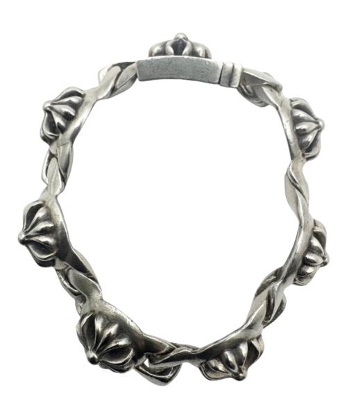 CHROME HEARTS（クロムハーツ）CHROME HEARTS (クロムハーツ) クロスリングブレス プラスパンク サイズ:19cmの古着・服飾アイテム