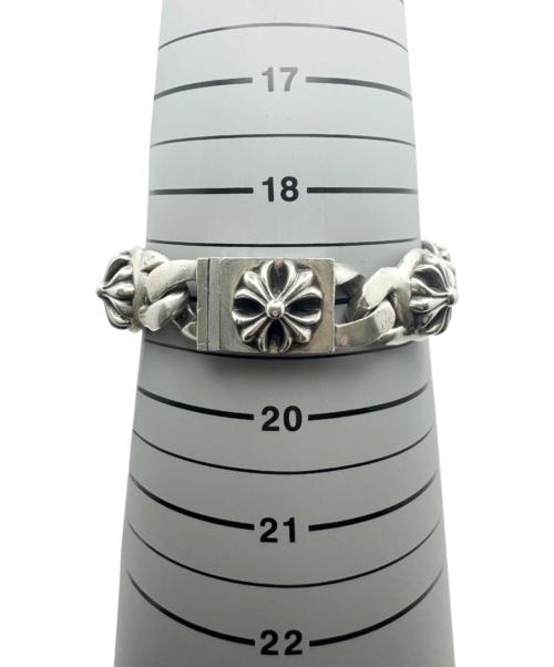 CHROME HEARTS（クロムハーツ）CHROME HEARTS (クロムハーツ) クロスリングブレス プラスパンク サイズ:19cmの古着・服飾アイテム