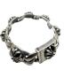 CHROME HEARTS (クロムハーツ) クロスリングブレス プラスパンク サイズ:19cm：500000円