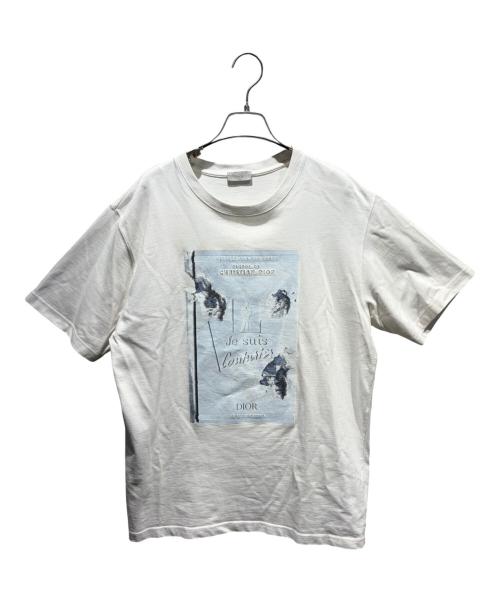 Dior（ディオール）Dior (ディオール) ディオール×ダニエル・アーシャム ブック Tシャツ ホワイト サイズ:XLの古着・服飾アイテム