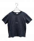 Saint Laurent Parisサンローランパリ）の古着「クラシック ロゴプリント Tシャツ」｜インディゴ