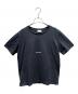 Saint Laurent Paris（サンローランパリ）の古着「クラシック ロゴプリント Tシャツ」｜インディゴ