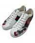 GUCCI（グッチ）の古着「ローカットスニーカー エース」｜ホワイト