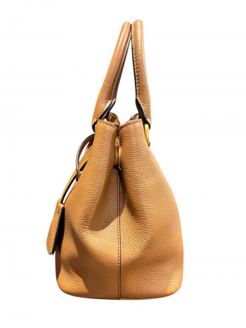 PRADA（プラダ）PRADA (プラダ) VITELLO PHENIX 2WAYバッグ/ショルダーバッグ/ハンドバッグ ブラウンの古着・服飾アイテム