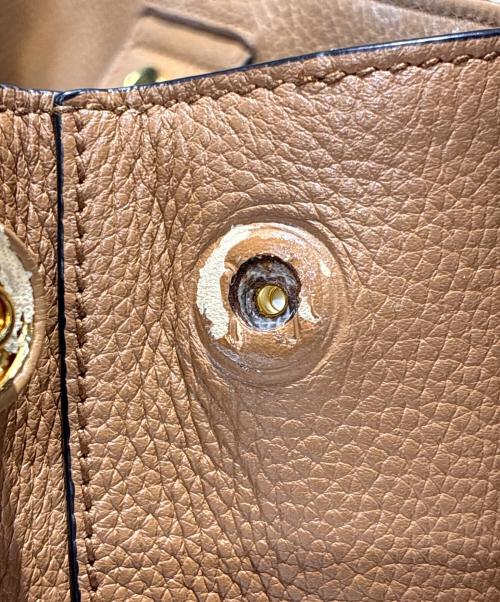 PRADA（プラダ）PRADA (プラダ) VITELLO PHENIX 2WAYバッグ/ショルダーバッグ/ハンドバッグ ブラウンの古着・服飾アイテム