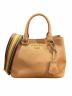 PRADA（プラダ）の古着「VITELLO PHENIX 2WAYバッグ/ショルダーバッグ/ハンドバッグ」｜ブラウン