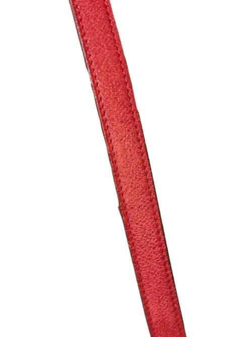 HERMES（エルメス）HERMES (エルメス) Kelly 28 ケリー 28/外縫い/クシュベル/レッド系/〇X刻印：1994年製造/ゴールド金具 レッド系 サイズ:28の古着・服飾アイテム