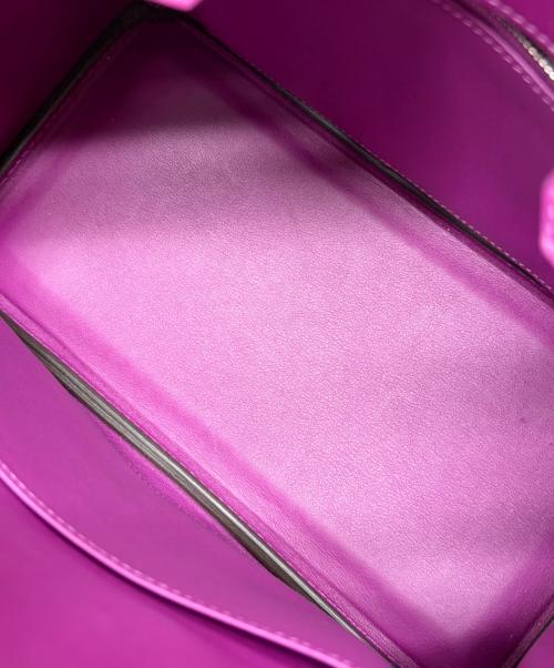 HERMES（エルメス）HERMES (エルメス) Birkin 25 バーキン 25 ヴォースイフト パープル Z刻印：2021年製造 シルバー金具 パープル サイズ:25の古着・服飾アイテム