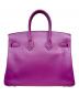 HERMES (エルメス) Birkin 25 バーキン 25 ヴォースイフト パープル Z刻印：2021年製造 シルバー金具 パープル サイズ:25：2100000円