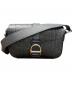 DIOR HOMME（ディオール オム）の古着「Saddle Heritage フラップ付き メッセンジャーバッグ ミニ 2ADCA662MLL H00N 2026年製」｜ブラック