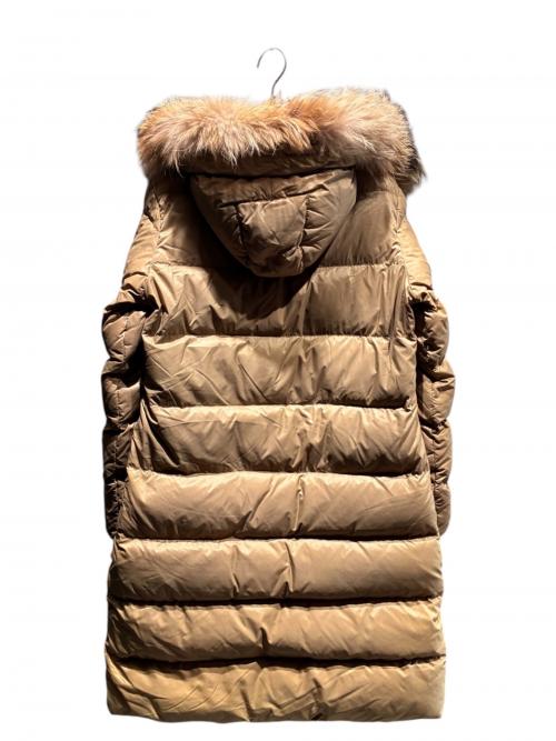 MONCLER（モンクレール）MONCLER (モンクレール) ダウンコート ベージュ サイズ:1の古着・服飾アイテム