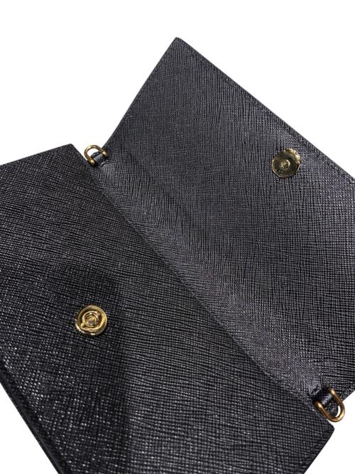 PRADA（プラダ）PRADA (プラダ) ショルダーポーチ ブラックの古着・服飾アイテム