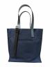 HERMES（エルメス）の古着「Etriviere Shopping bag エトリヴィエール・ショッピングトートバッグ」｜ブルーマリン×ブラック