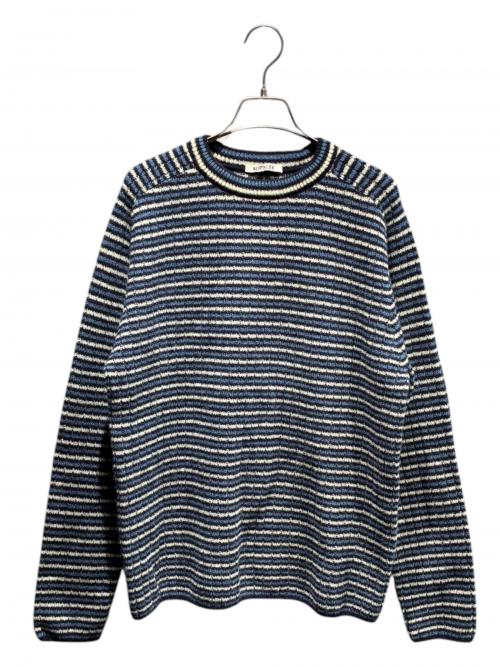 AURALEE（オーラリー）AURALEE (オーラリー) SHETLAND WOOL CASHMERE RIB KNIT ネイビー サイズ:5の古着・服飾アイテム
