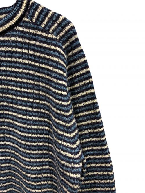 AURALEE（オーラリー）AURALEE (オーラリー) SHETLAND WOOL CASHMERE RIB KNIT ネイビー サイズ:5の古着・服飾アイテム