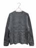 AURALEE (オーラリー) SHETLAND WOOL CASHMERE RIB KNIT ネイビー サイズ:5：32000円