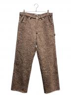 AURALEEオーラリー）の古着「HOMESPUN TWEED PAINTER PANTS」｜ブラウン