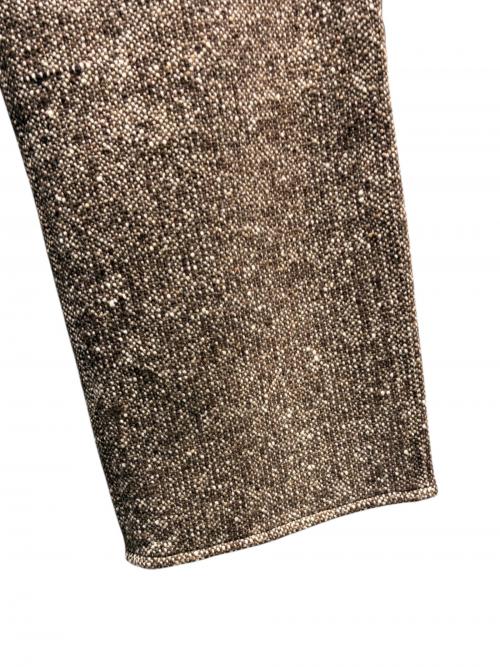 AURALEE（オーラリー）AURALEE (オーラリー) HOMESPUN TWEED PAINTER PANTS ブラウン サイズ:4の古着・服飾アイテム