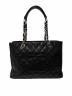 CHANEL（シャネル）の古着「GSTトートバッグ」｜ブラック×シルバー金具