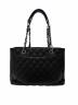 CHANEL (シャネル) GSTトートバッグ ブラック×シルバー金具 サイズ:-：270000円