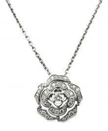 CHANEL（シャネル）の古着「CHANEL Bouton de Camélia Necklace カメリアコレクションネックレス J11177 ブランドジュエリー K18」