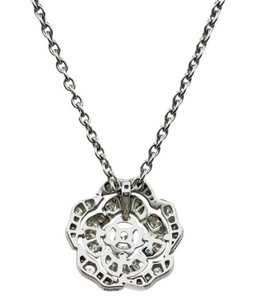 CHANEL（シャネル）CHANEL (シャネル) CHANEL Bouton de Camélia Necklace カメリアコレクションネックレス J11177 ブランドジュエリー K18 サイズ:42cmの古着・服飾アイテム