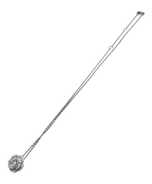 CHANEL（シャネル）CHANEL (シャネル) CHANEL Bouton de Camélia Necklace カメリアコレクションネックレス J11177 ブランドジュエリー K18 サイズ:42cmの古着・服飾アイテム