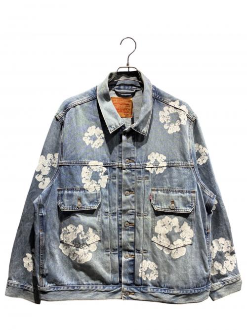 Denim Tears（デニムティアーズ）Denim Tears (デニムティアーズ) LEVI'S (リーバイス) Type 2 Trucker Jacket インディゴ サイズ:ＸＬの古着・服飾アイテム