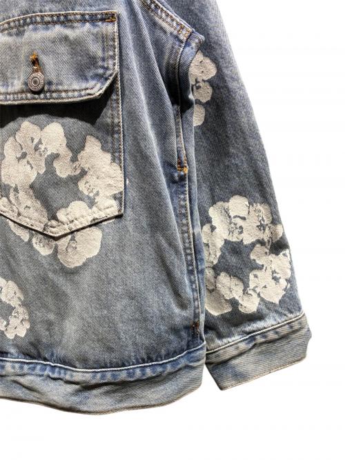Denim Tears（デニムティアーズ）Denim Tears (デニムティアーズ) LEVI'S (リーバイス) Type 2 Trucker Jacket インディゴ サイズ:ＸＬの古着・服飾アイテム