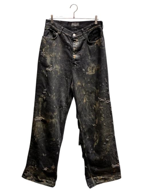 BALENCIAGA（バレンシアガ）BALENCIAGA (バレンシアガ) 23SS SUPER DESTROYED BAGGY ブラック サイズ:XSの古着・服飾アイテム