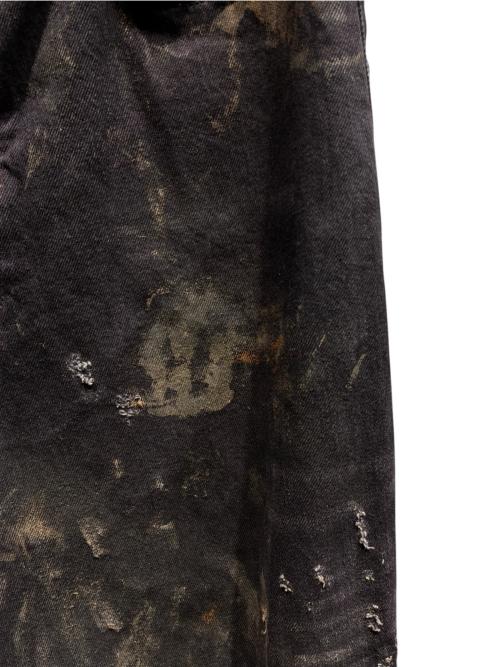 BALENCIAGA（バレンシアガ）BALENCIAGA (バレンシアガ) 23SS SUPER DESTROYED BAGGY ブラック サイズ:XSの古着・服飾アイテム