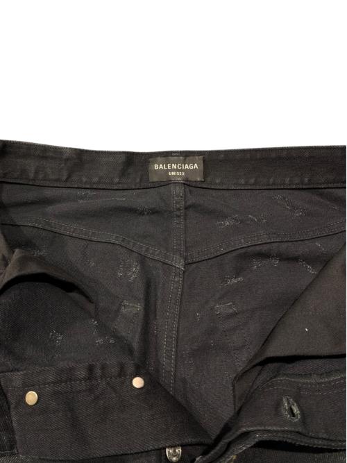 BALENCIAGA（バレンシアガ）BALENCIAGA (バレンシアガ) 23SS SUPER DESTROYED BAGGY ブラック サイズ:XSの古着・服飾アイテム