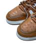 中古・古着 LOUIS VUITTON (ルイ ヴィトン) LVトレイナーラインスニーカーオーストリッチ ブラウン サイズ:SIZE 8 1/2：130000円
