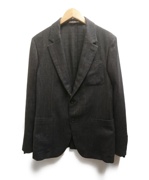 中古 古着通販 Berluti ベルルッティ 異素材テーラードジャケット ブラウン サイズ 8 ブランド 古着通販 トレファク公式 Trefac Fashion