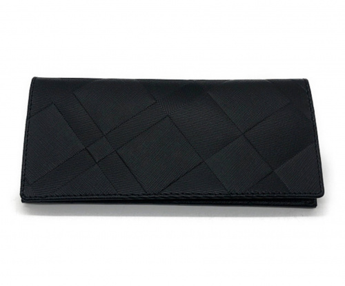 BLACK LABEL CRESTBRIDGE（ブラックレーベル クレストブリッジ）BLACK LABEL CRESTBRIDGE (ブラックレーベルクレストブリッジ) 2つ折り財布 ブラック 未使用品の古着・服飾アイテム