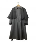 Yves Saint Laurent（）の古着「デザインウールコート」｜グレー