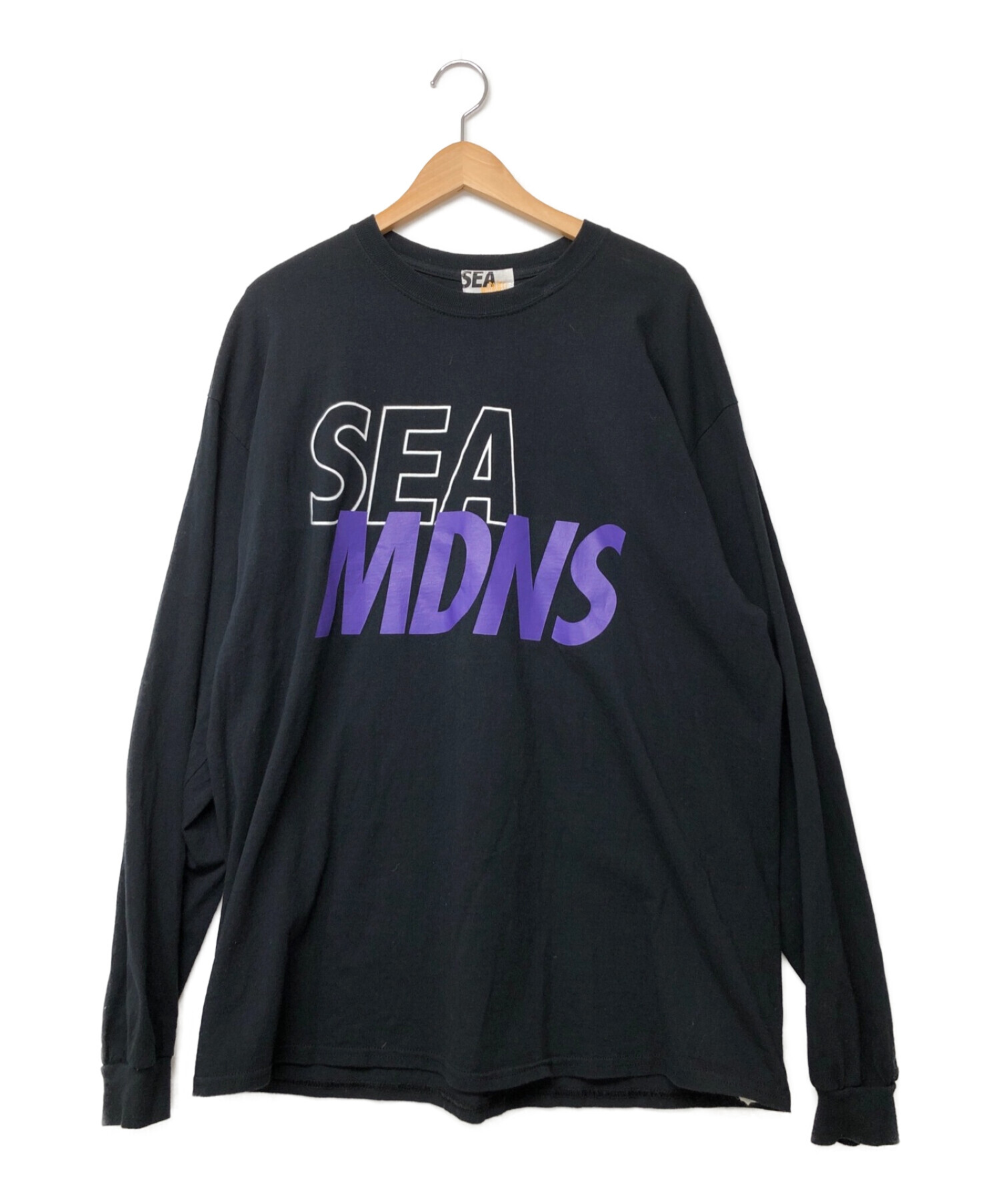 madness X WIND AND SEA × MDNS madness ダブルネーム ロゴ 白 Tシャツ