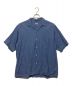 COMOLI（コモリ）の古着「ベタシャンオープンカラーシャツ」｜ブルー